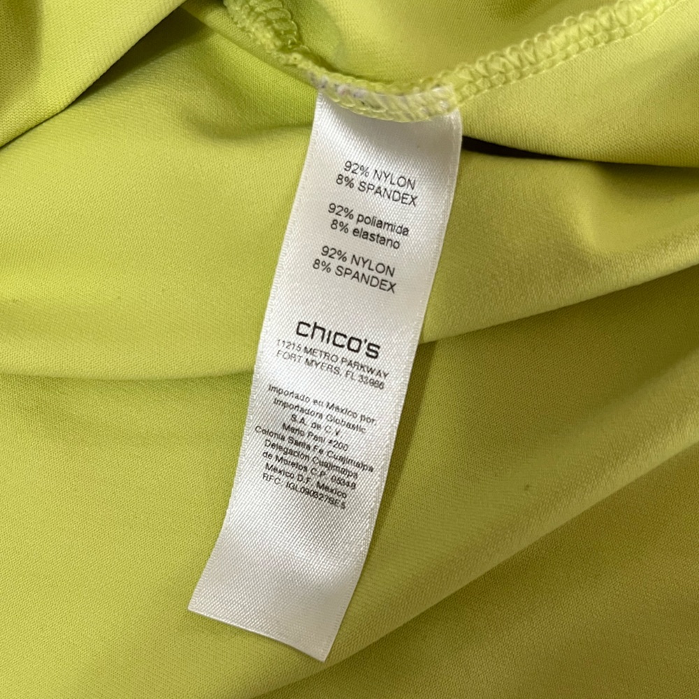 Women's Neon Green Tank Top - Picture 5 of 5